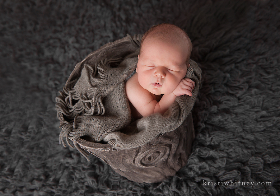 Baby Logan | Kansas City Newborn Photographer